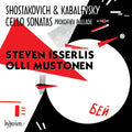 the album cover for STEVEN ISSERLIS - Shostakovich & Kabalevsky: Cello Sonatas