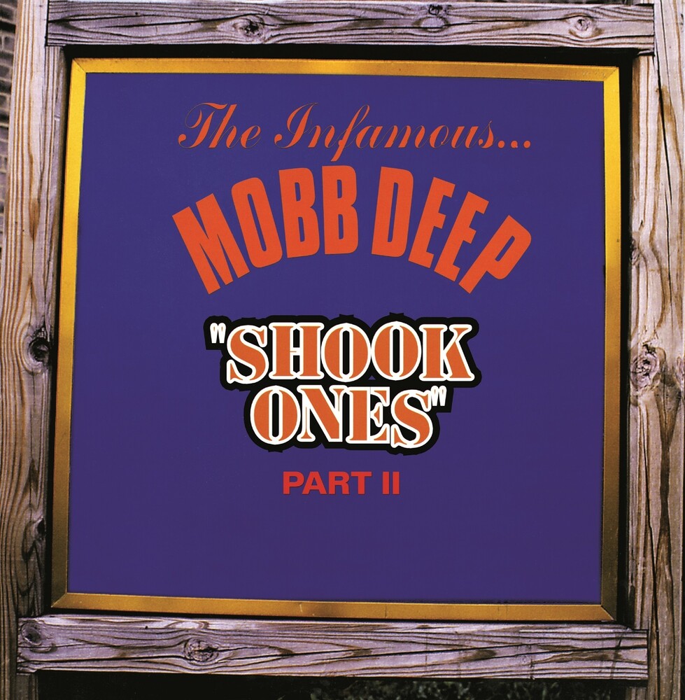the album cover for Mobb Deep - Shook Ones Pt 1 & 2