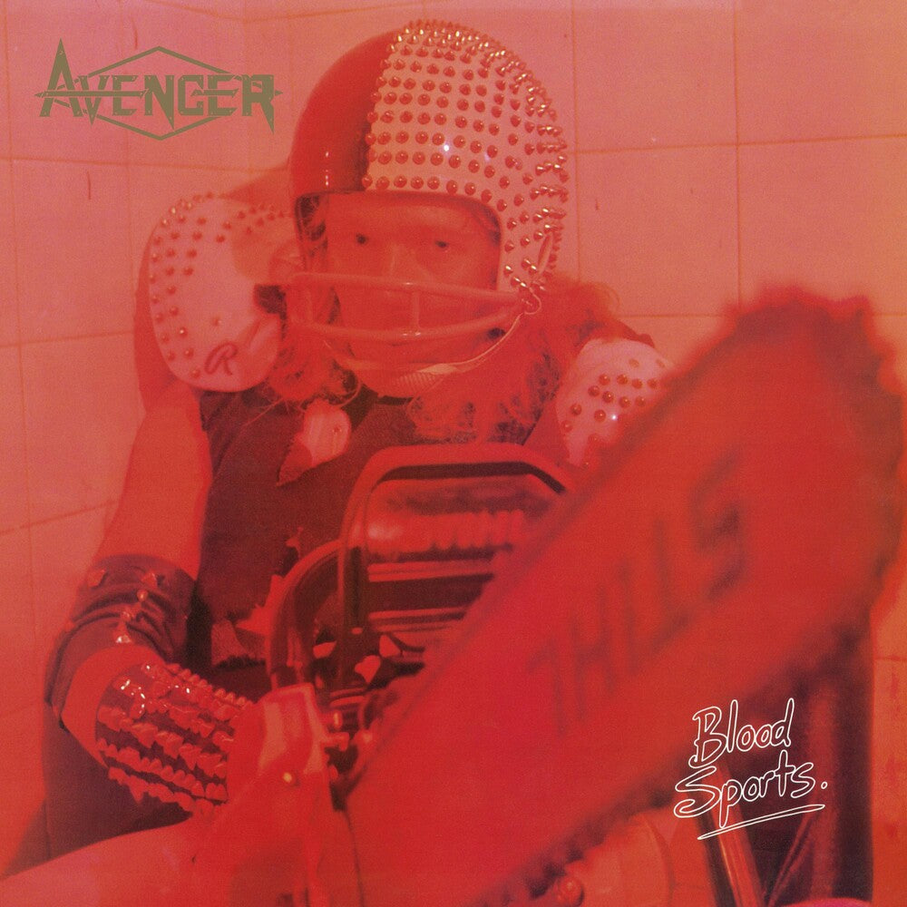 the album cover for Avenger - Blood Sports