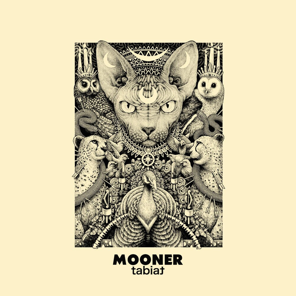 the album cover for Mooner - Tabiat