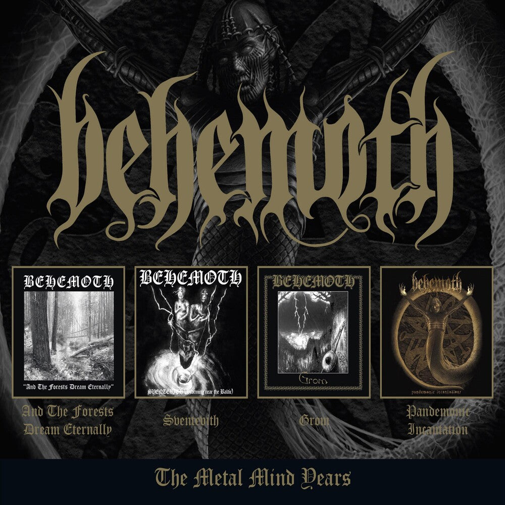 the album cover for Behemoth - Metal Mind Years