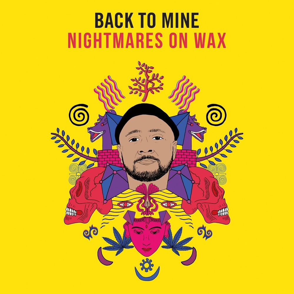 the album cover for Nightmares On Wax - Back To Mine - Nightmares On Wax