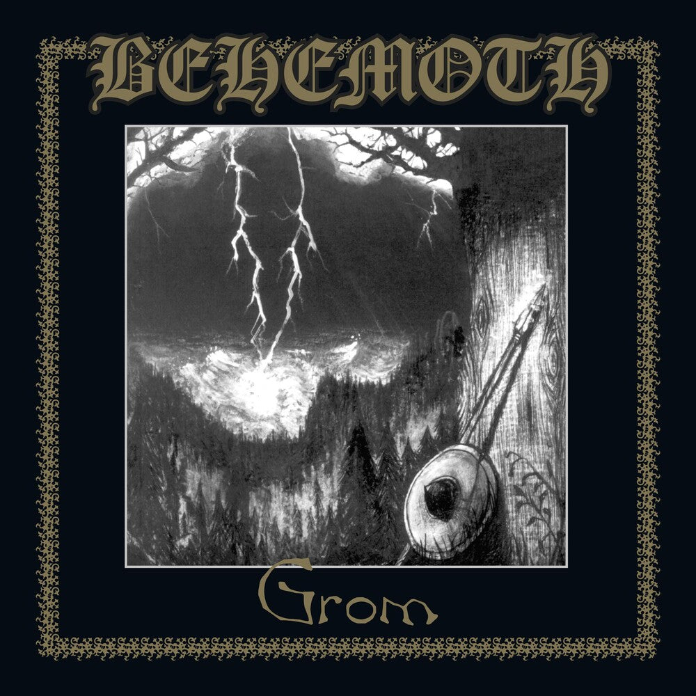 the album cover for Behemoth - Grom