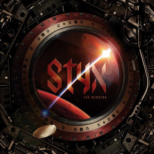 the album cover for Styx - The Mission [LP]