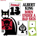 the album cover for Albert King - Born Under A Bad Sign