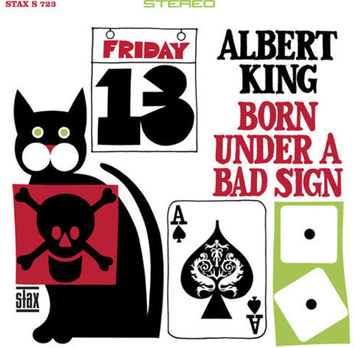 the album cover for Albert King - Born Under A Bad Sign