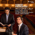 the album cover for Vadym Kholodenko - Prokofiev: Piano Concertos Nos.1, 3 & 4