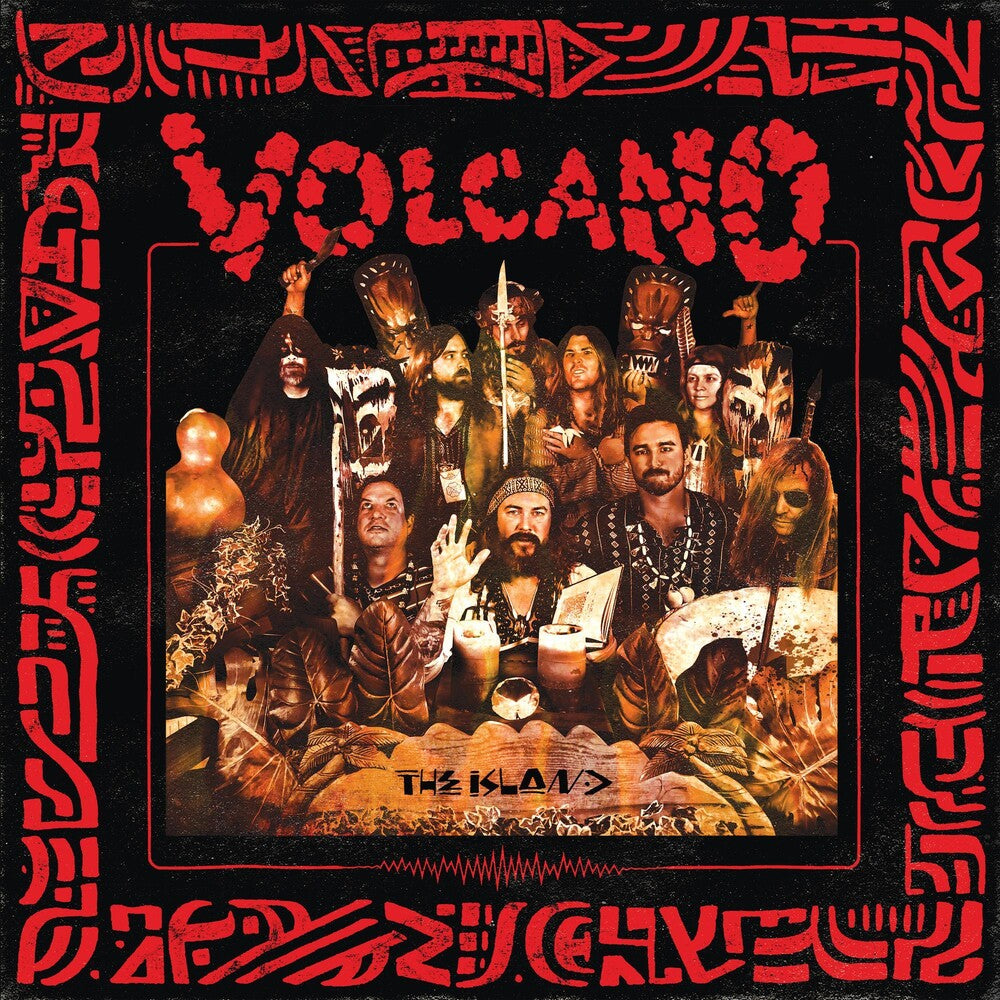 the album cover for Volcano - The Island