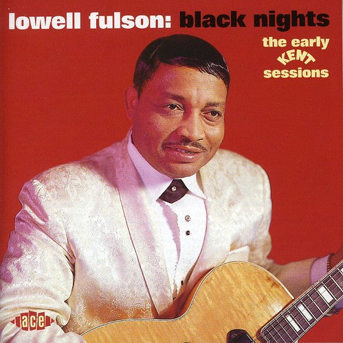 the album cover for Lowell Fulson - Black Nights [Import]