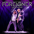 the album cover for Foreigner - Greatest Hits Of Foreigner Live In Concert