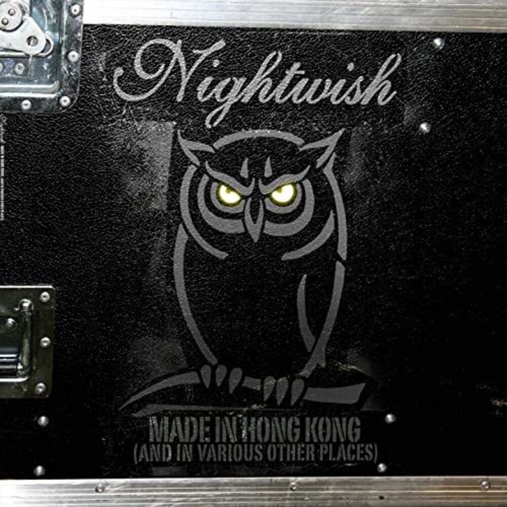 the album cover for Nightwish - Made In Hong Kong (And In Various Other Places) [Indie Exclusive Limited Edition Clear / White Splatter LP]