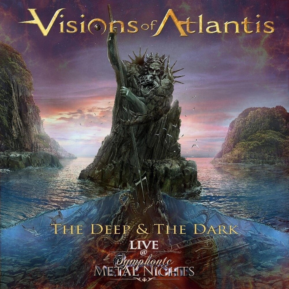 the album cover for Visions Of Atlantis - Deep & The Dark - Live @ Symphonic Metal Nights