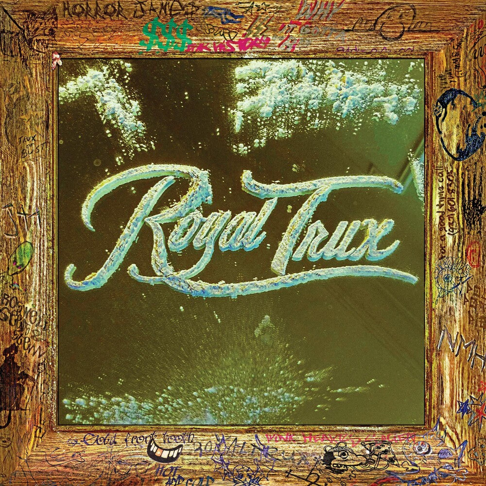 the album cover for Royal Trux - White Stuff [Indie Exclusive Limited Edition Pizza Color LP]