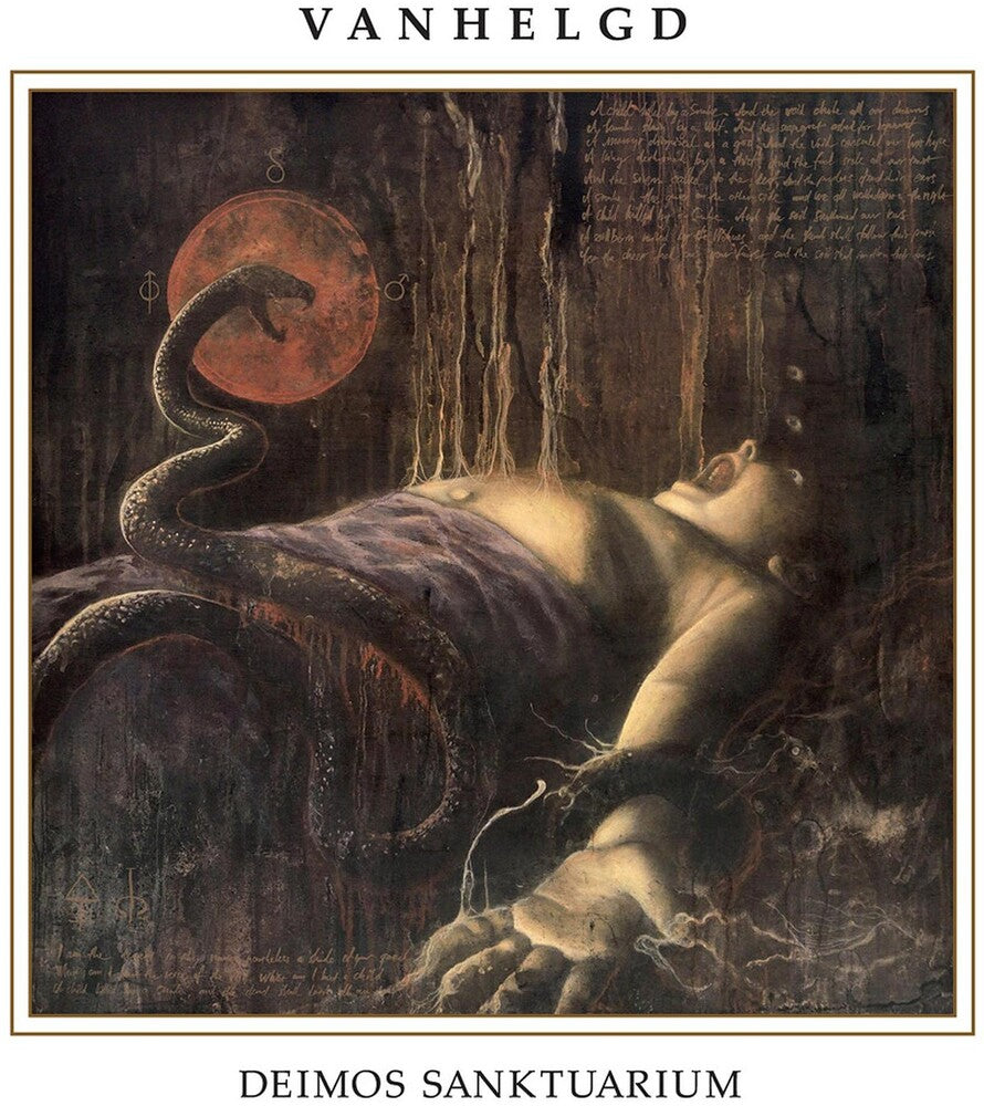the album cover for Vanhelgd - Deimos Sanktuarium