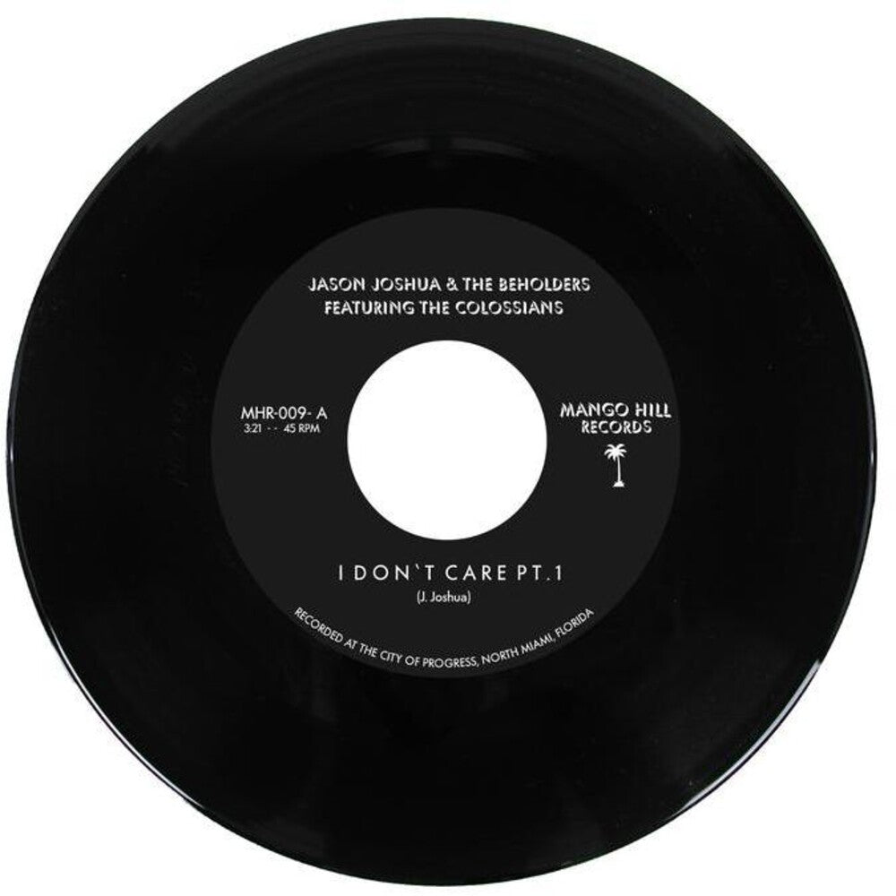 the album cover for Jason Joshua & The Beholders - I Don't Care