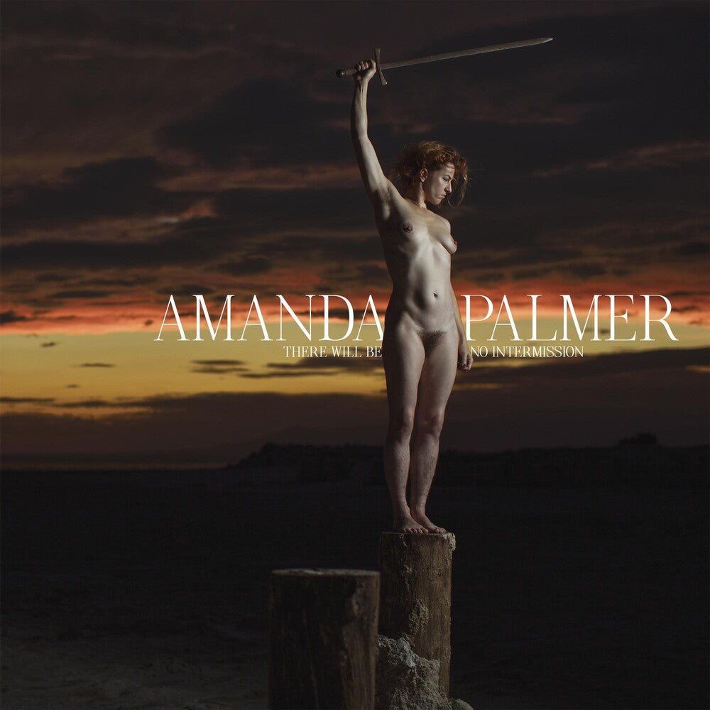 the album cover for Amanda Palmer - There Will Be No Intermission