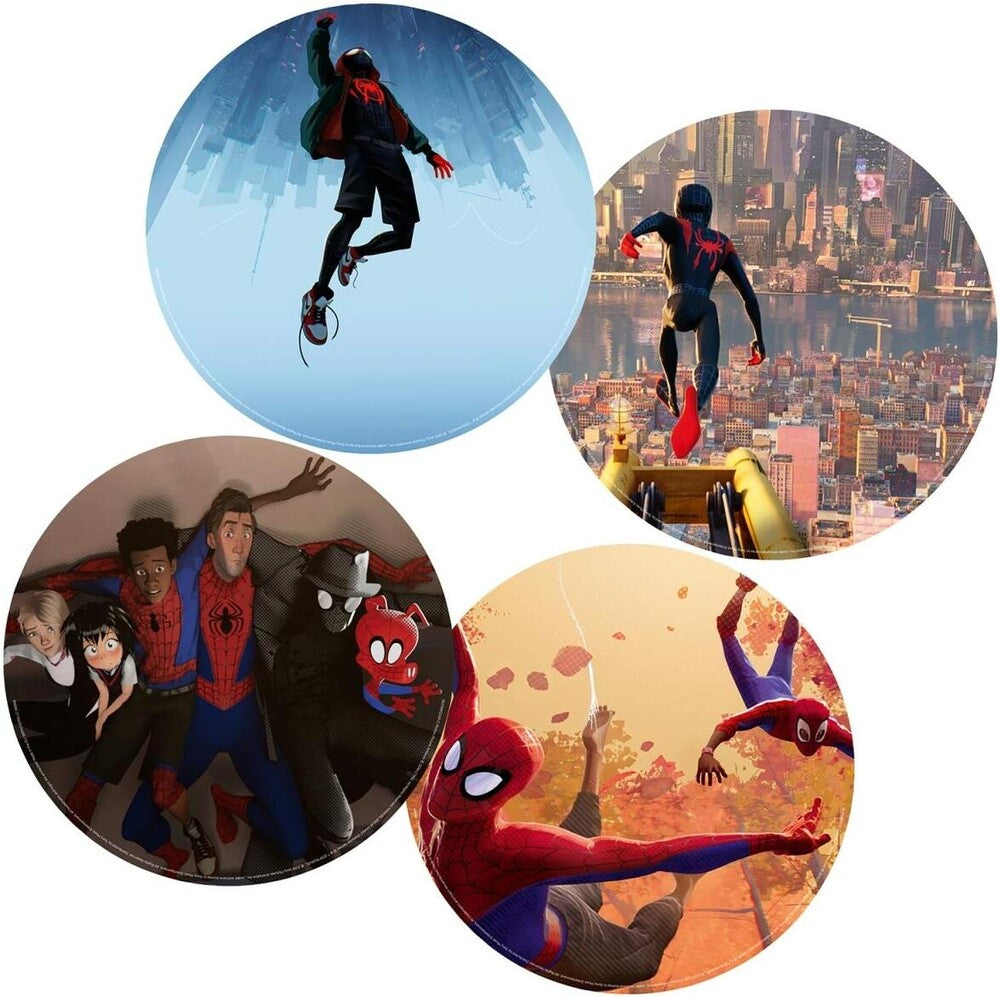 the album cover for Spider-Man - Spider-Man: Into the Spider-Verse [Import Soundtrack LP]