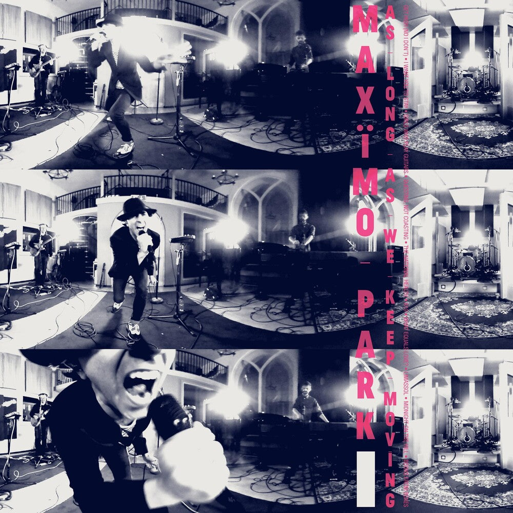 the album cover for Maximo Park - As Long As We Keep Moving [LP]