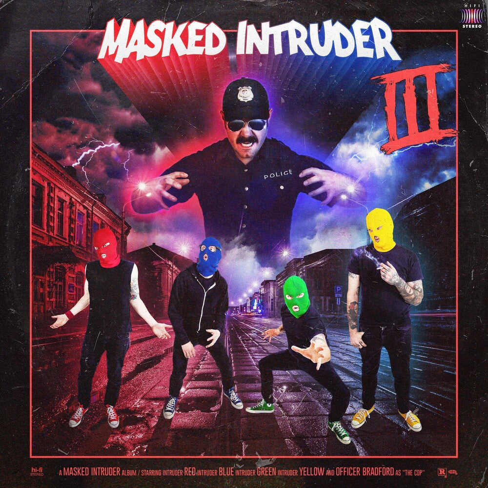 the album cover for Masked Intruder - Iii