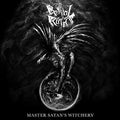 the album cover for Bestial Raids - Master Satan's Witchery