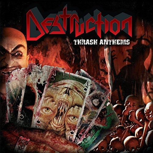 the album cover for Destruction - Thrash Anthems