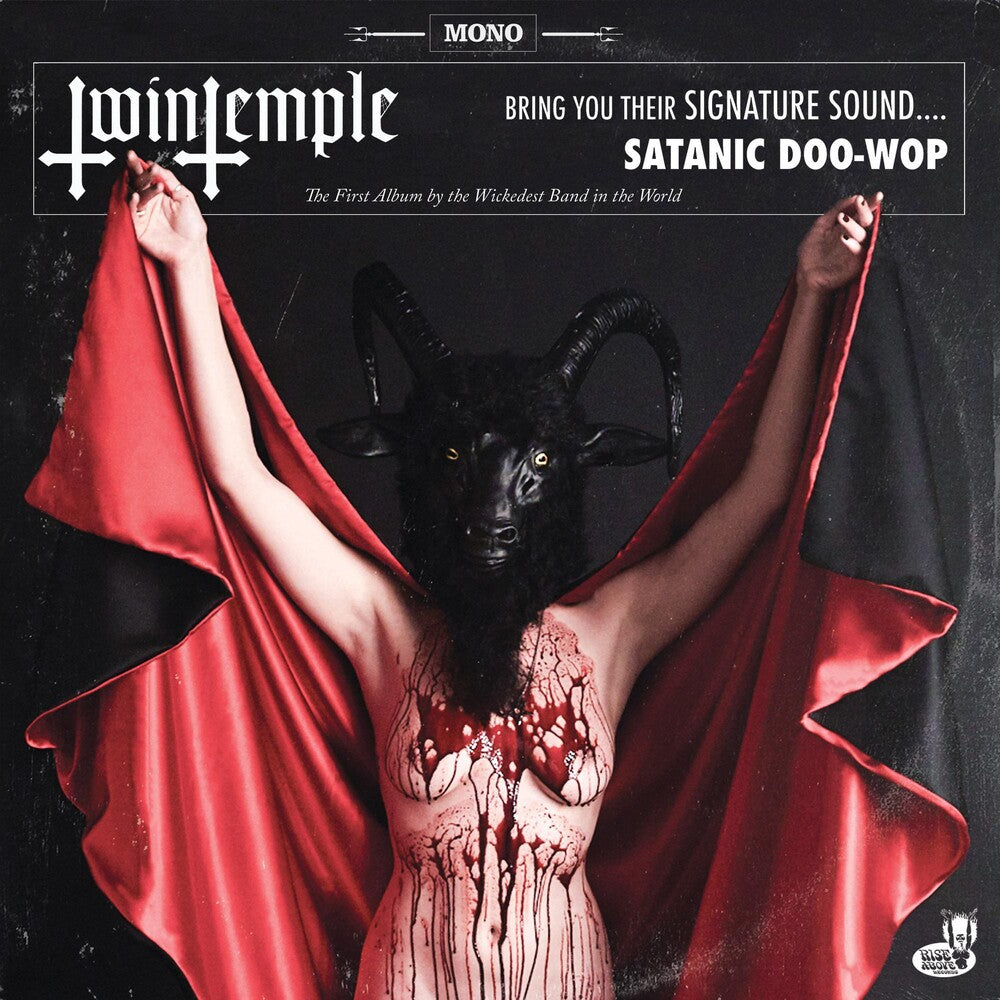 the album cover for Twin Temple - Twin Temple (Bring You Their Signature Sound.... Satanic Doo-Wop) [LP]