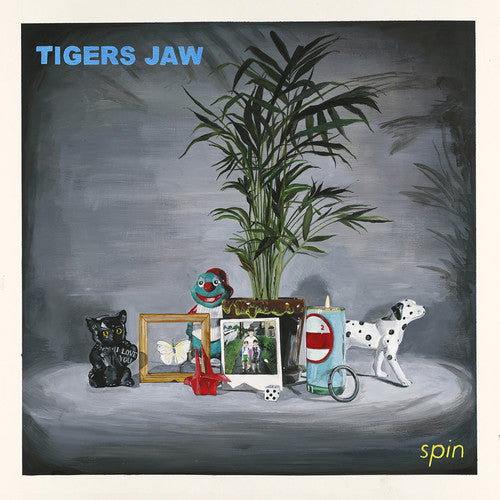 the album cover for Tigers Jaw - Spin [Turquoise LP]