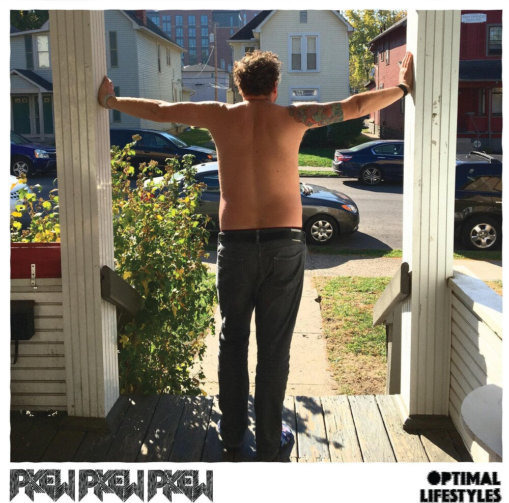the album cover for Pkew Pkew Pkew - Optimal Lifestyles