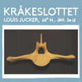 the album cover for Louis Jucker - Krakeslottet (The Crow's Castle)