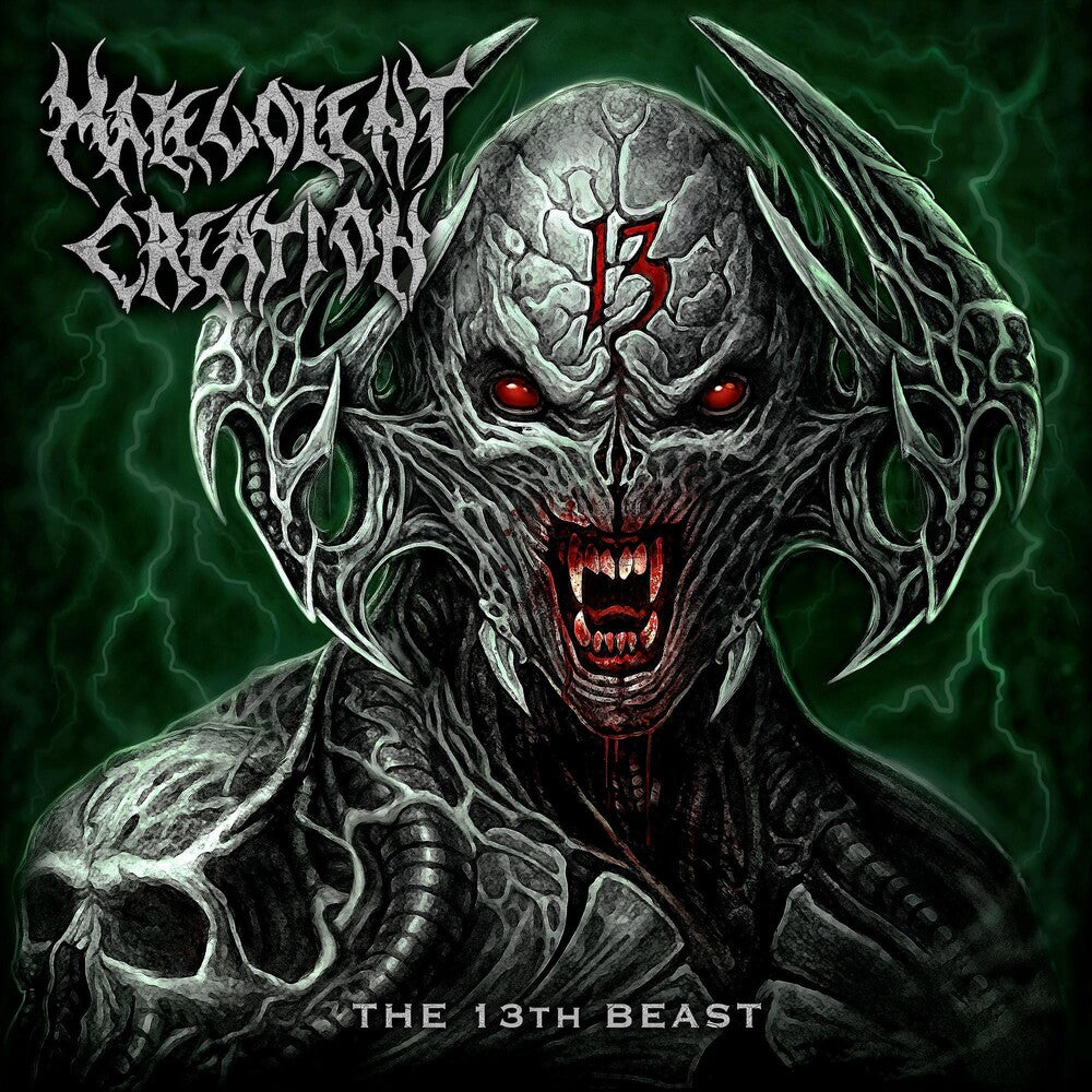 the album cover for Malevolent Creation - 13th Beast