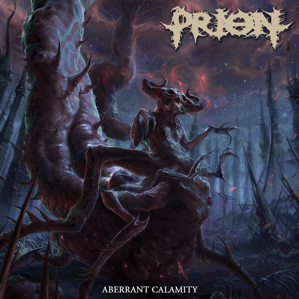 the album cover for Prion - Aberrant Calamity