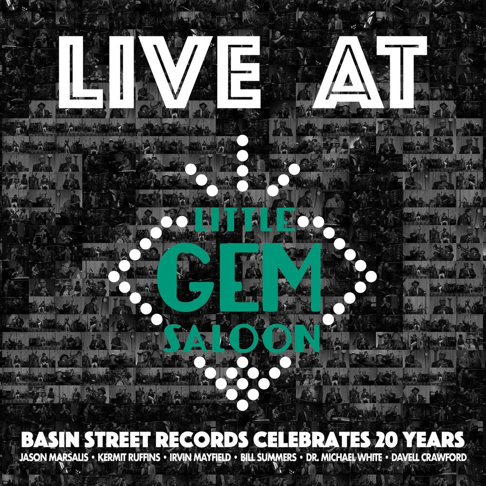 the album cover for Live At Little Gem Saloon / Various - Live At Little Gem Saloon