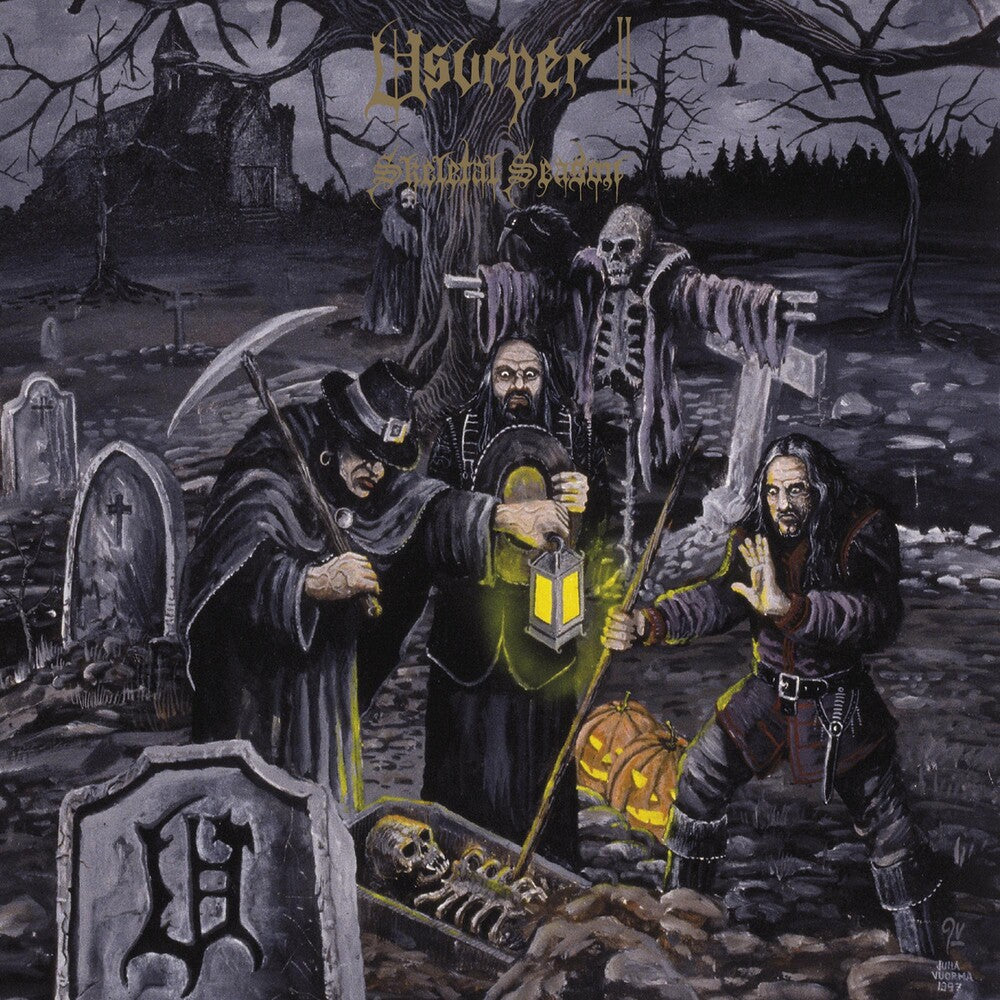 the album cover for Usurper - Skeletal Season