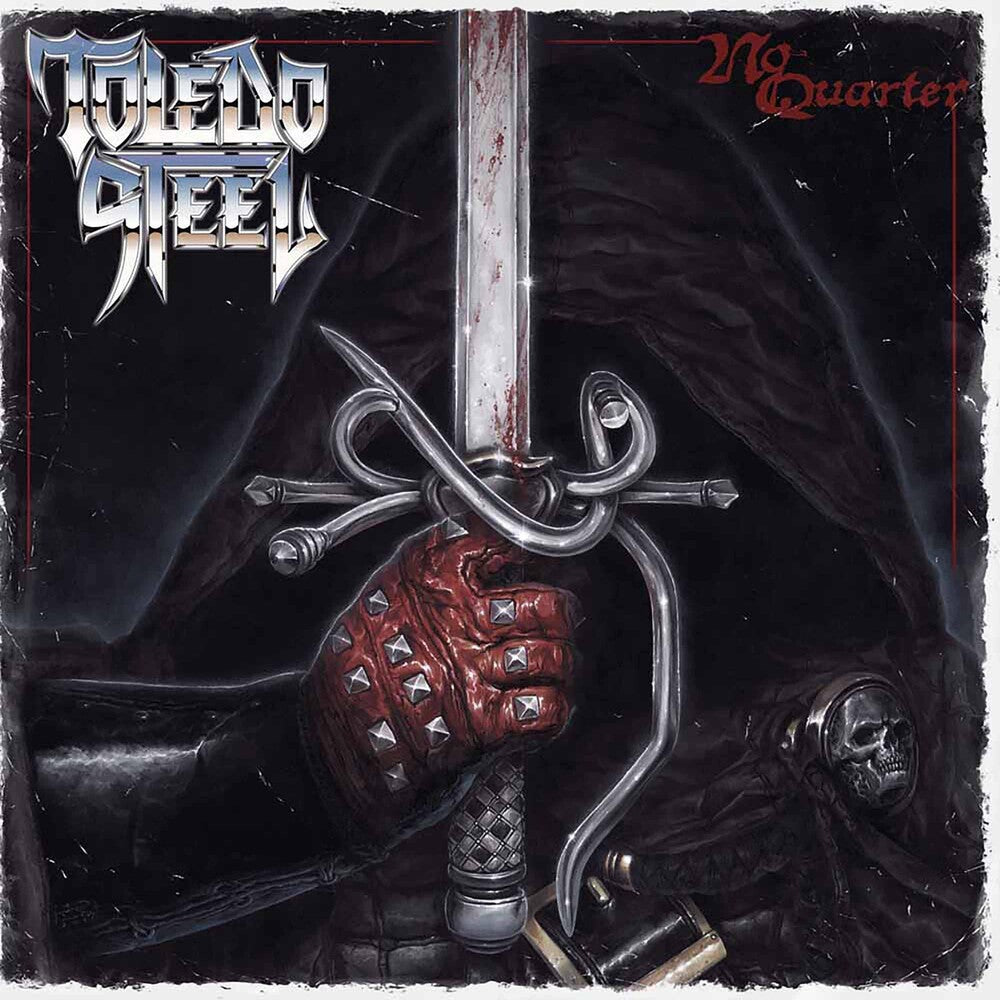 the album cover for Toledo Steel - No Quarter