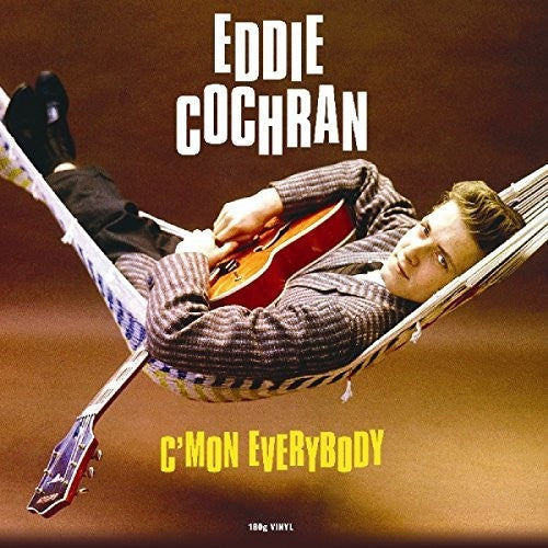 the album cover for Eddie Cochran - C'mon Everybody