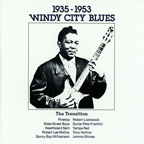 the album cover for Windy City Blues 1935-1953 / Various - Windy City Blues 1935-1953 / Various