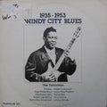 the album cover for Windy City Blues 1935-1953 / Various Jewl - Windy City Blues 1935-1953 / Various