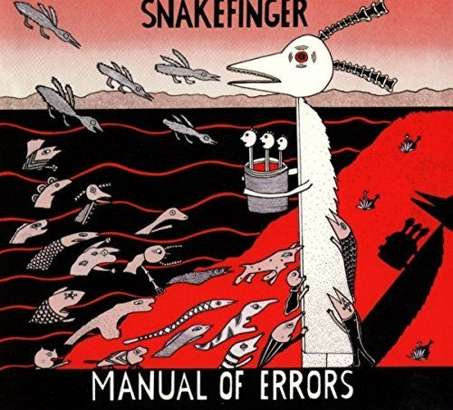 the album cover for Snakefinger - Manual Of Errors