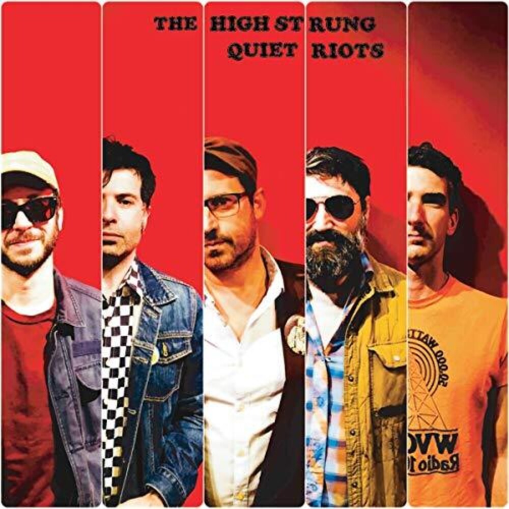 the album cover for High Strung - Quiet Riots