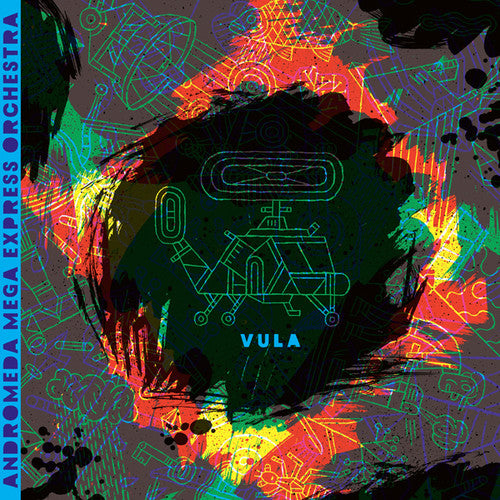 the album cover for Andromeda Mega Express Orchestra - Vula