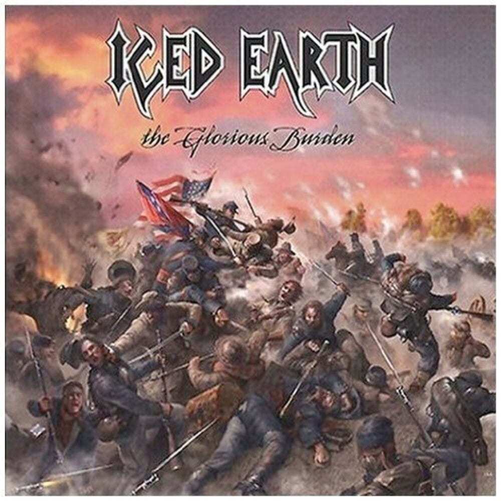 the album cover for Iced Earth - Glorious Burden