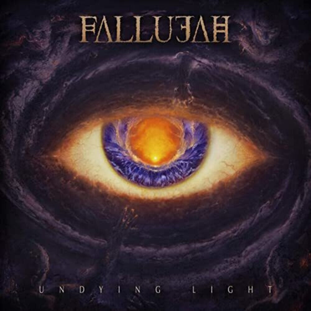 the album cover for Fallujah - Undying Light [Indie Exclusive Limited Edition Purple/Black Splatter LP]