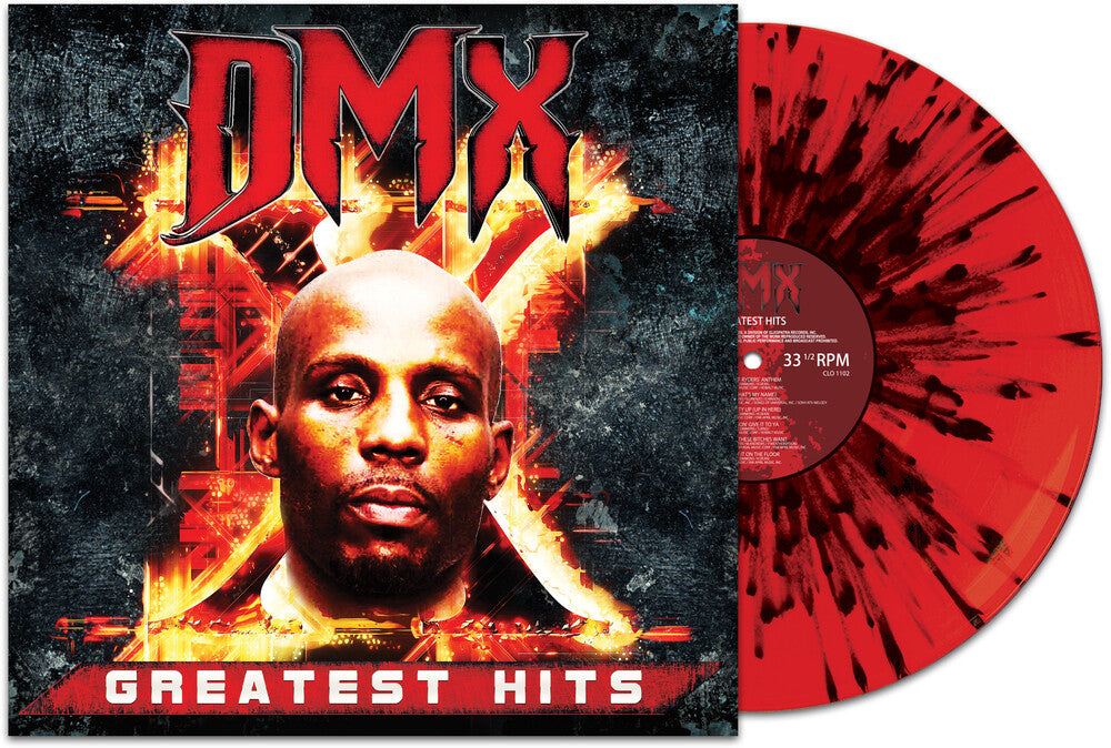 the album cover for DMX - Greatest Hits [Limited Edition Splatter LP]