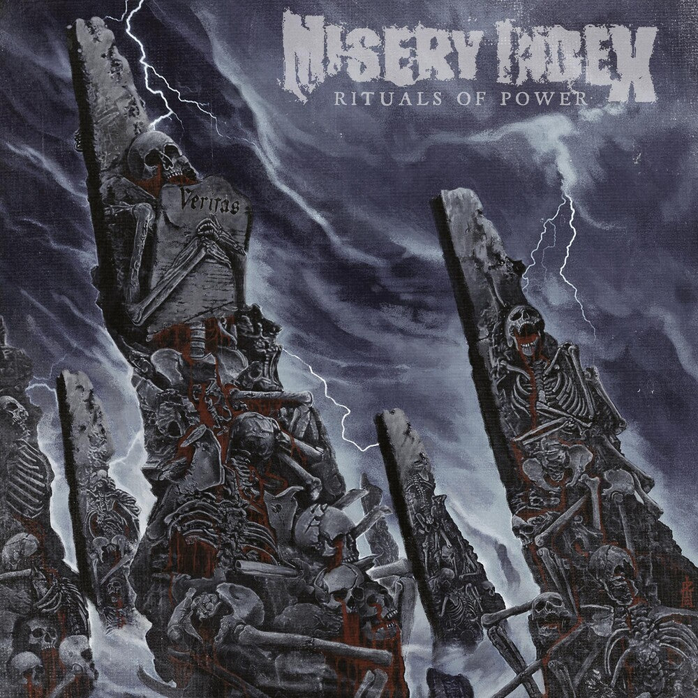 the album cover for Misery Index - Rituals Of Power