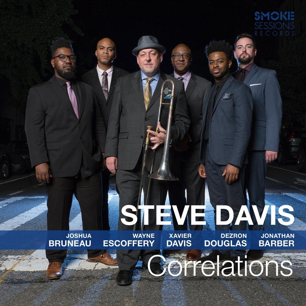 the album cover for Steve Davis - Correlations