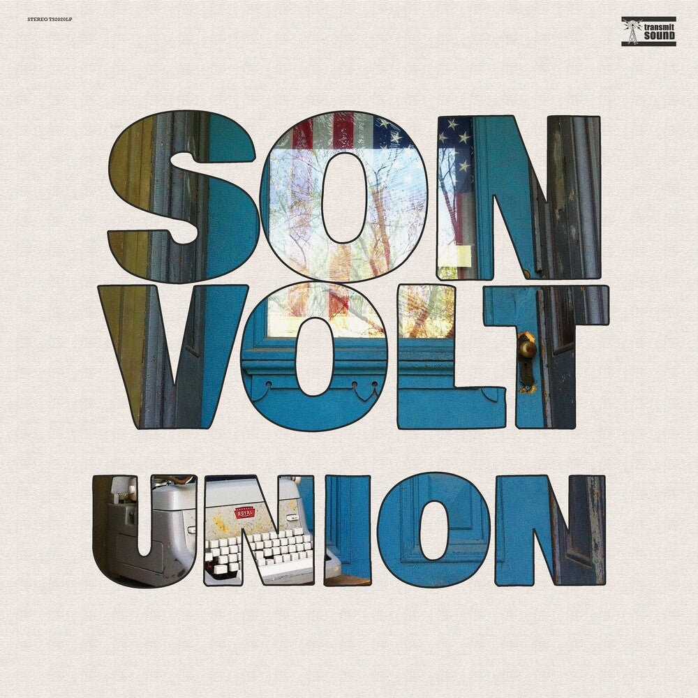 the album cover for Son Volt - Union [Indie Exclusive Limited Edition Opaque Mixed Maroon LP]