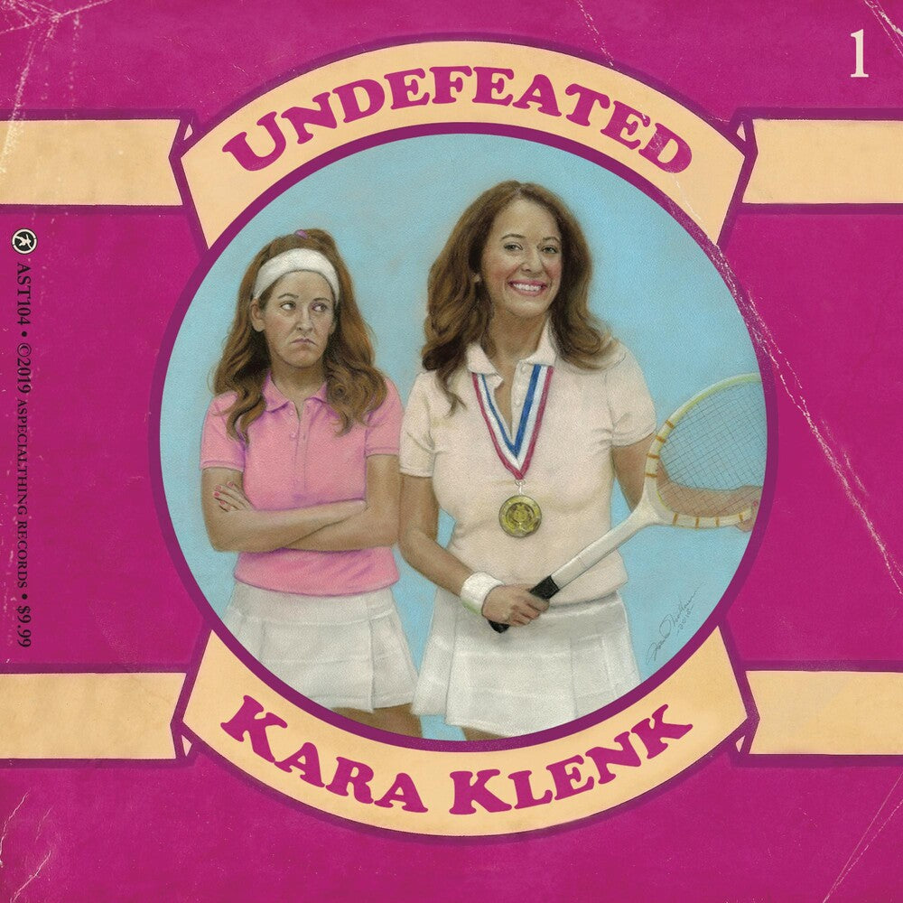 the album cover for Kara Klenk - Undefeated