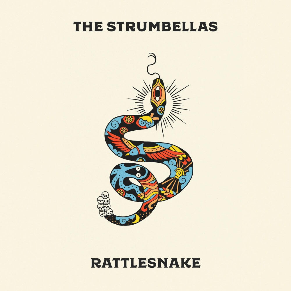 the album cover for The Strumbellas - Rattlesnake [Limited Edition Teal LP]