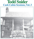 the album cover for Todd Snider - Cash Cabin Sessions 3