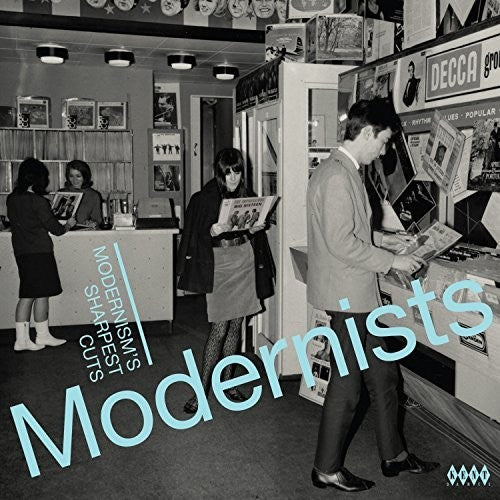 the album cover for Modernists Modernisms Sharpest Cuts / Various - Modernists: Modernism's Sharpest Cuts / Various